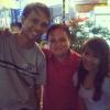 Gilbert with D.A. and rose of Xyludd08 after gig at The Fort