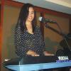 Kaye keyboardist of Fuego band, Beauty and Talent Combined (Blue Leaf Technotime Christmas party event Pop Icon theme Nov 2011)